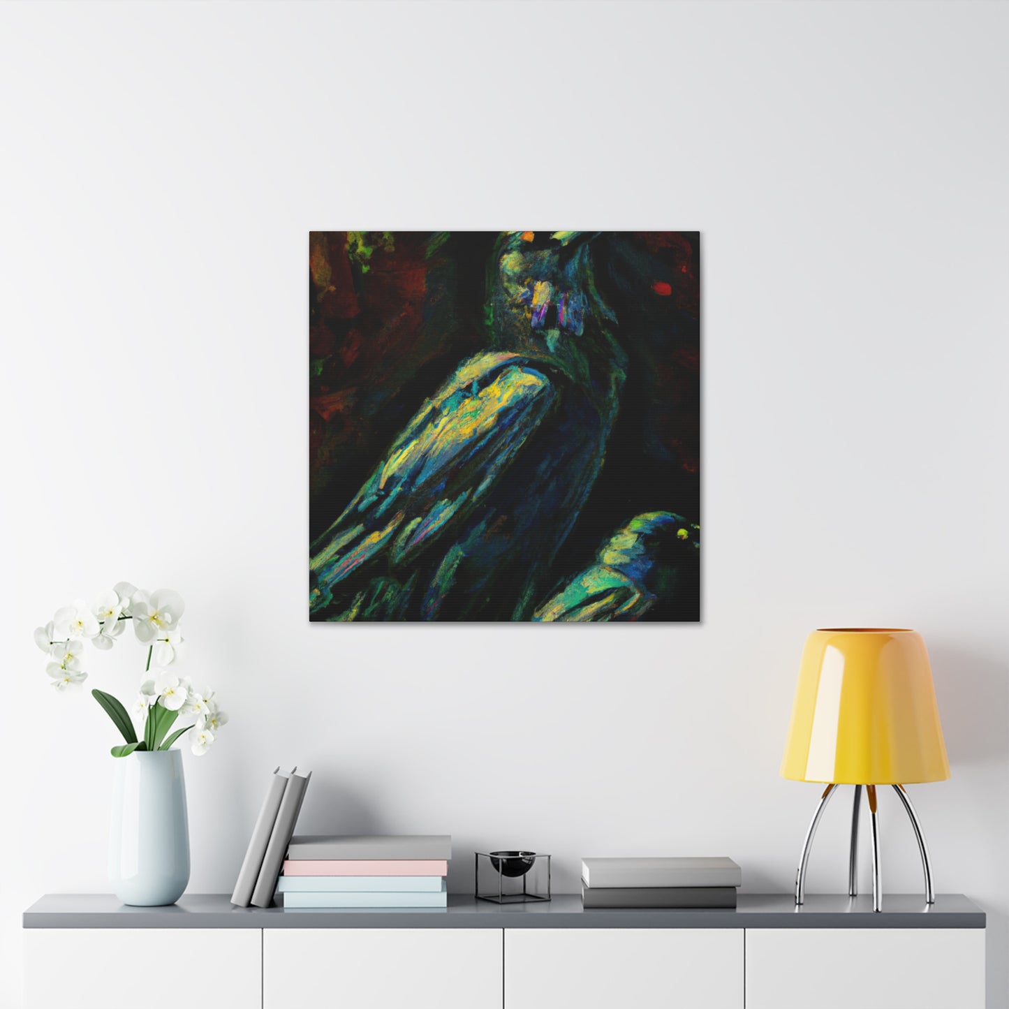 "American Crows in Color" - Canvas