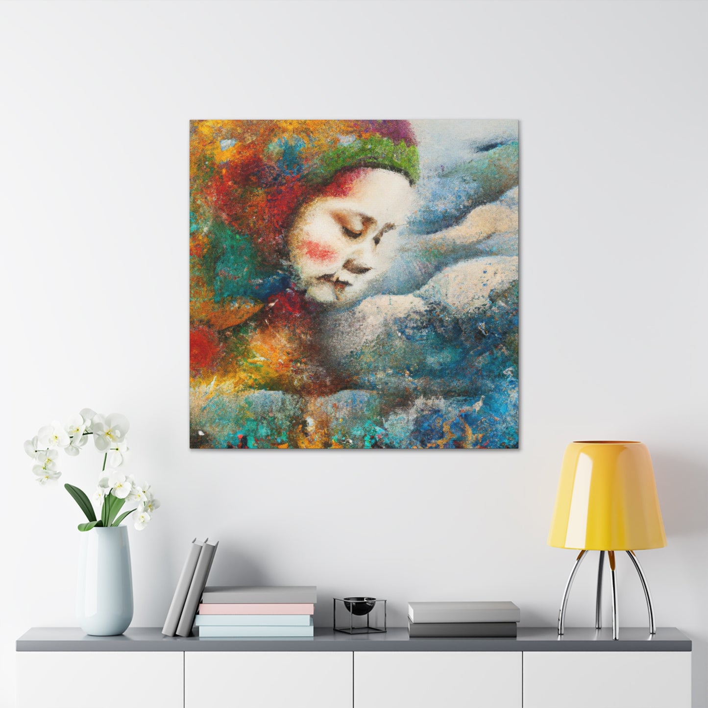 Elf in the Mountains - Canvas