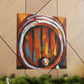 "Whisky Barrel Reflection" - Canvas