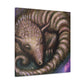 "Pangolin's Surreal Dream" - Canvas