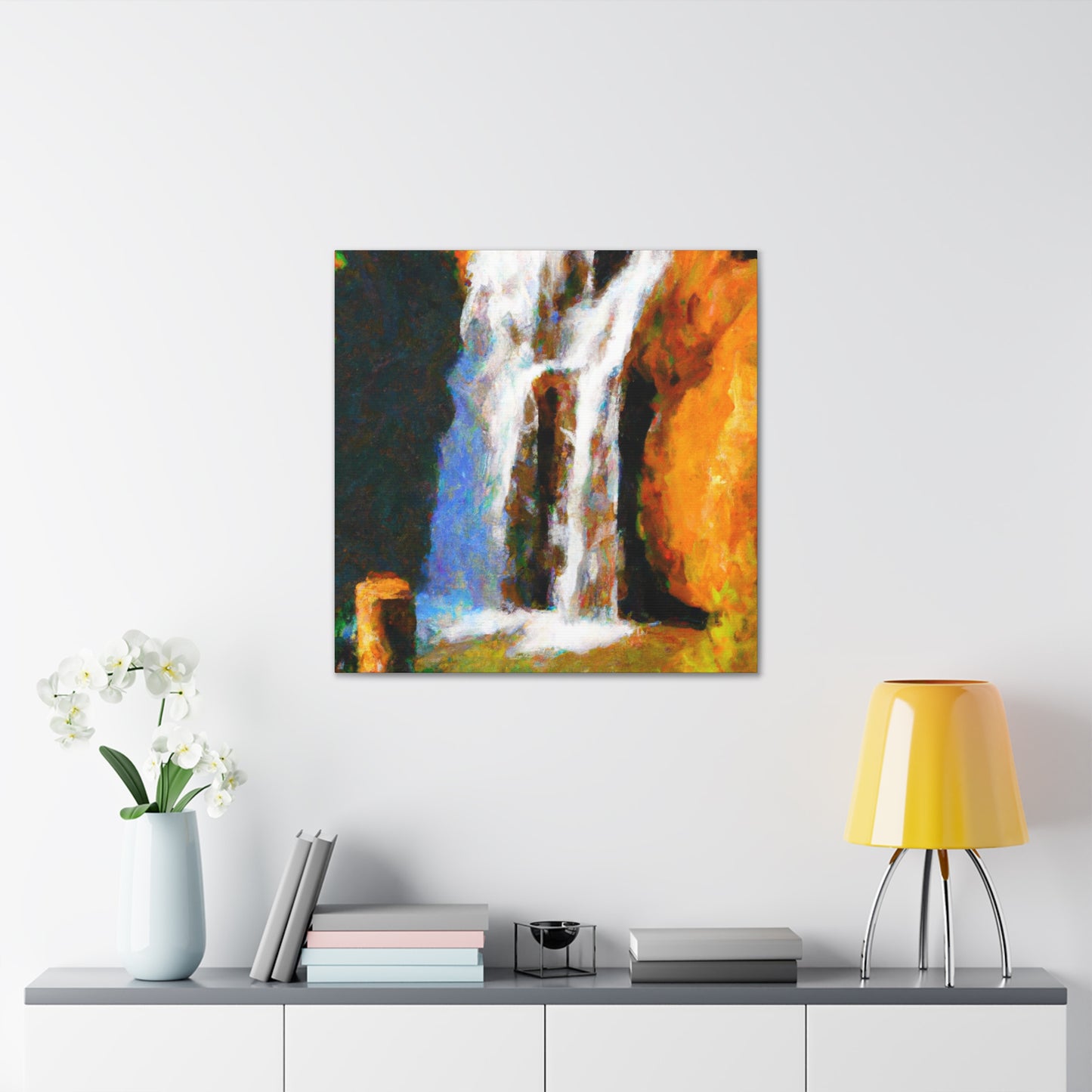 "Fallen Water Glory" - Canvas