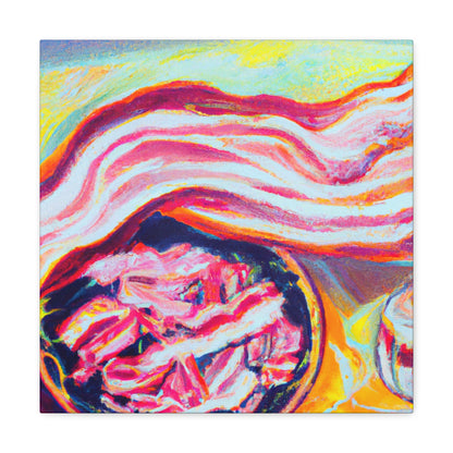 "Surreal Bacon Dreamscape" - Canvas