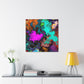 Radiating Hues Melody - Canvas