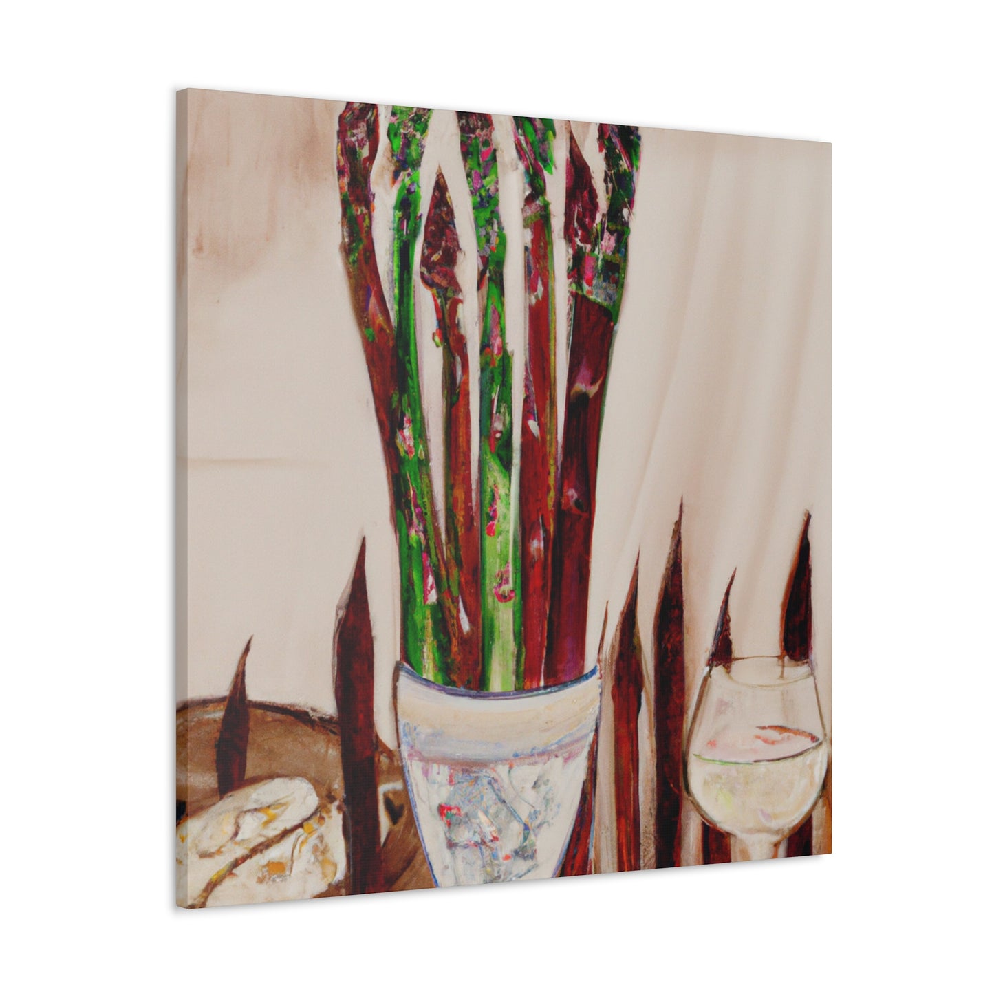 Asparagus in Splendor - Canvas