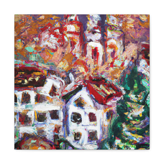 City Square Grandeur - Canvas