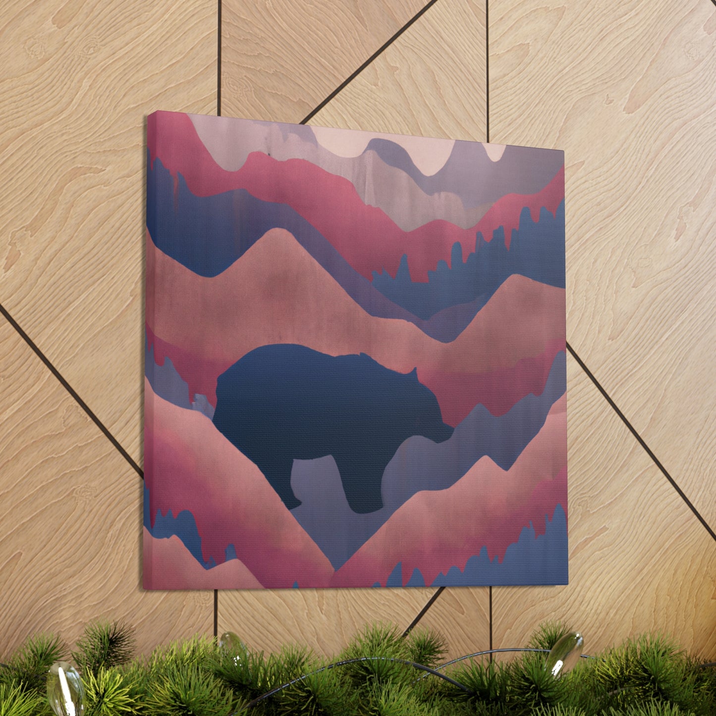 "Bear of the Roaring Twenties" - Canvas