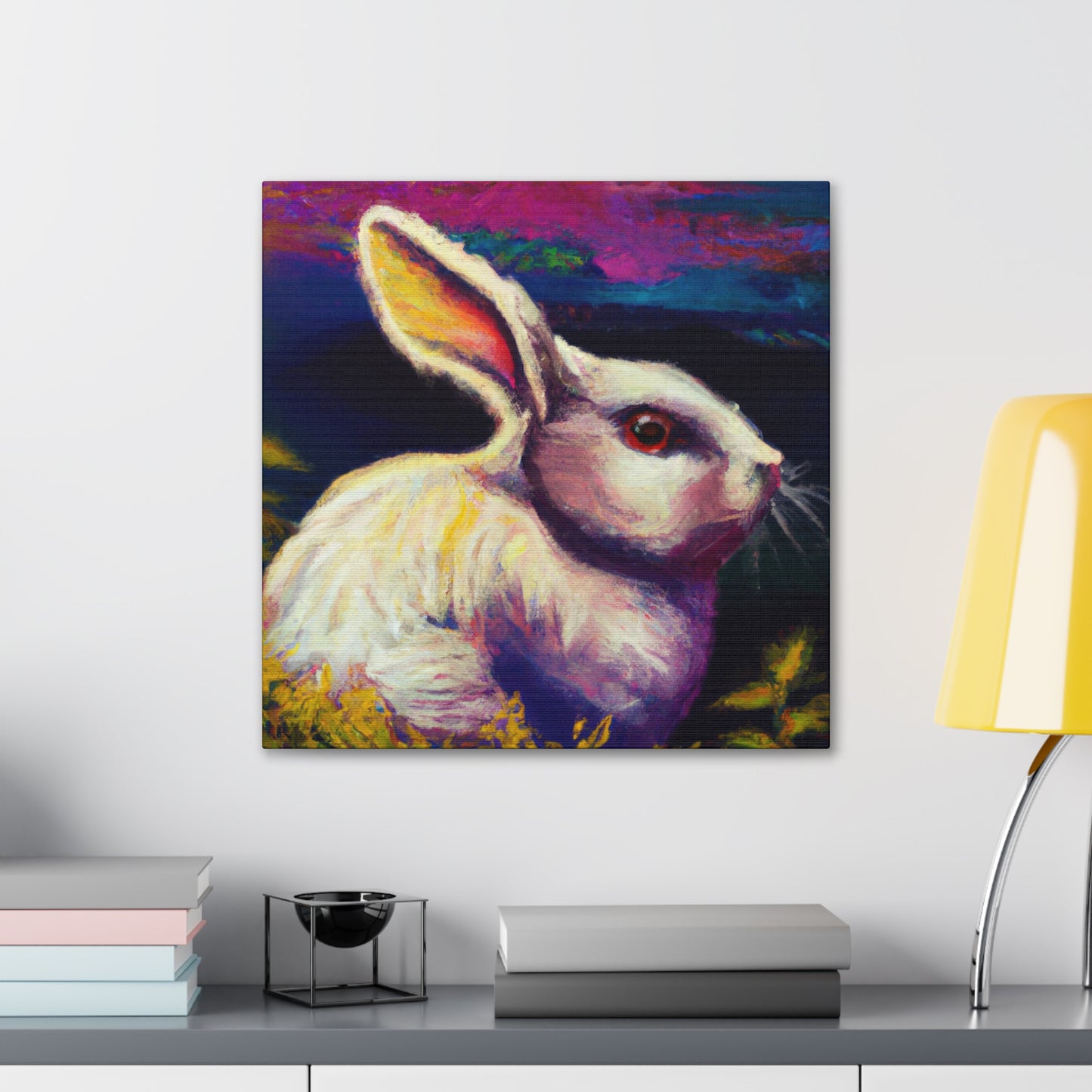 Rabbit Realism Study - Canvas