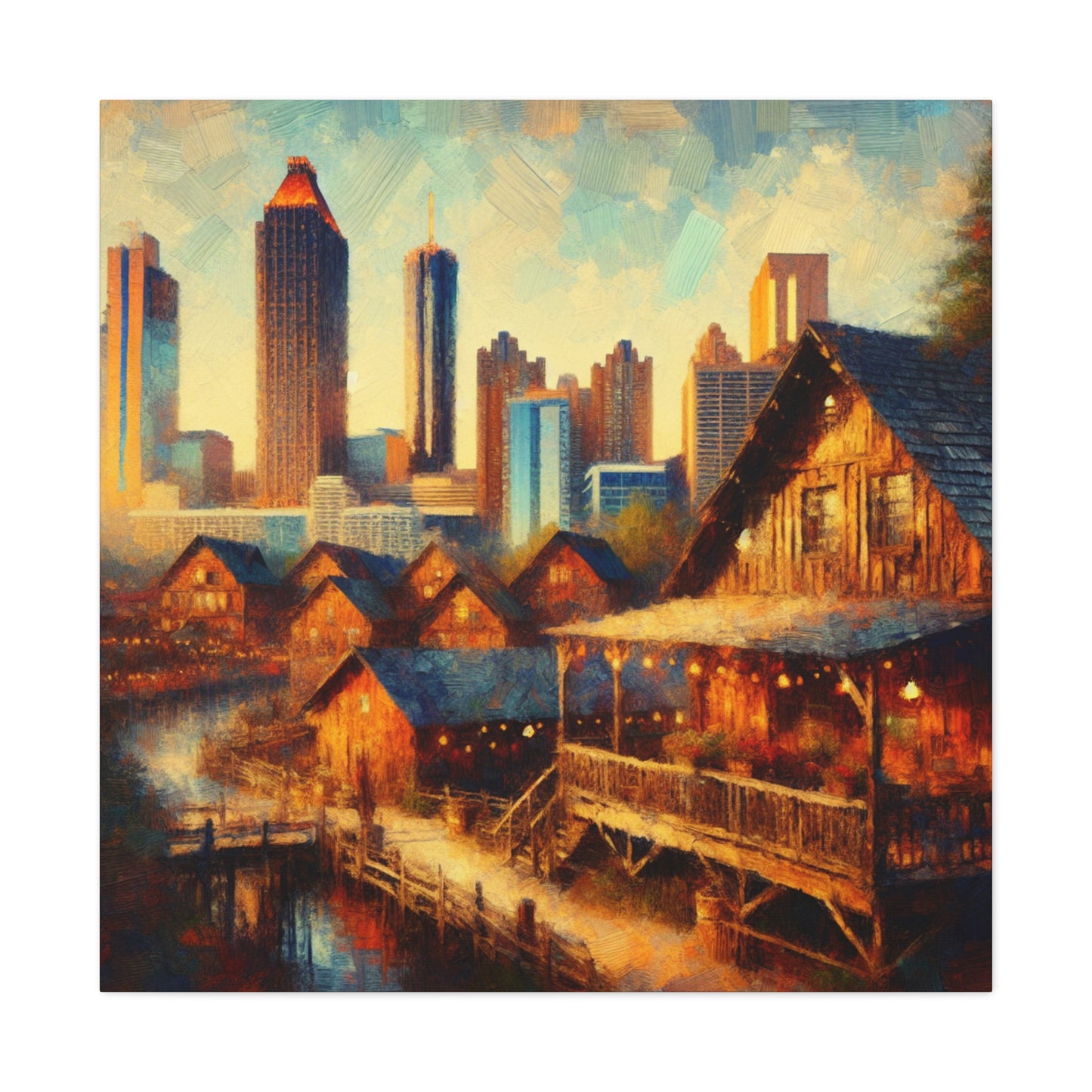 Southern Splendor Unveiled - Canvas