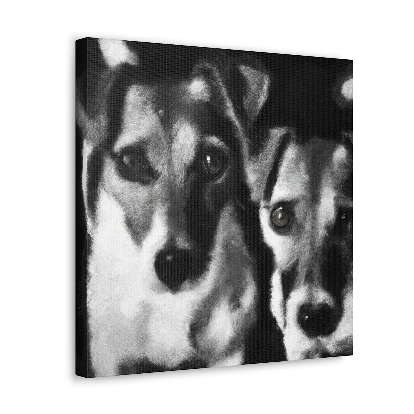 "Jack Russell Impressionism" - Canvas