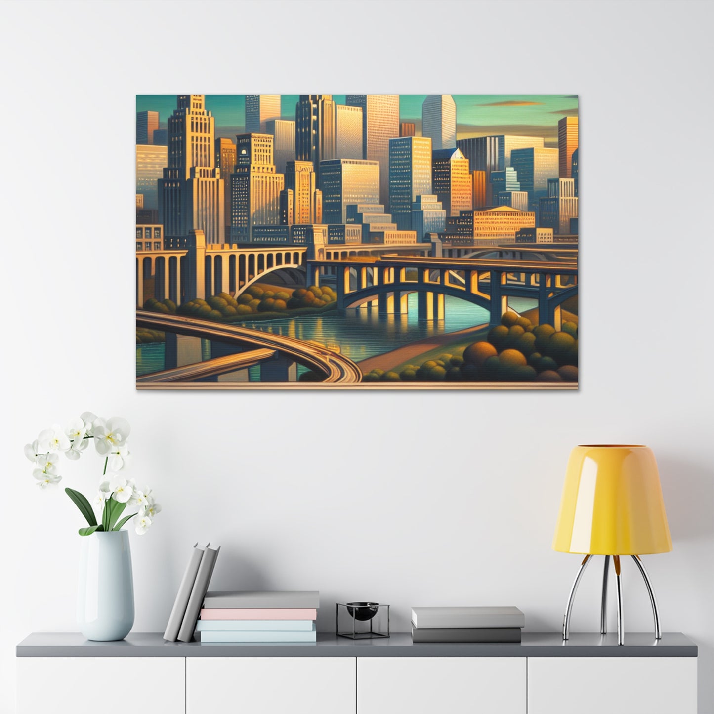 "Mile-High City Transcendence" - Canvas