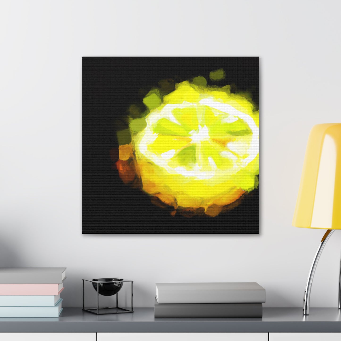 Lemons in Moonlight - Canvas