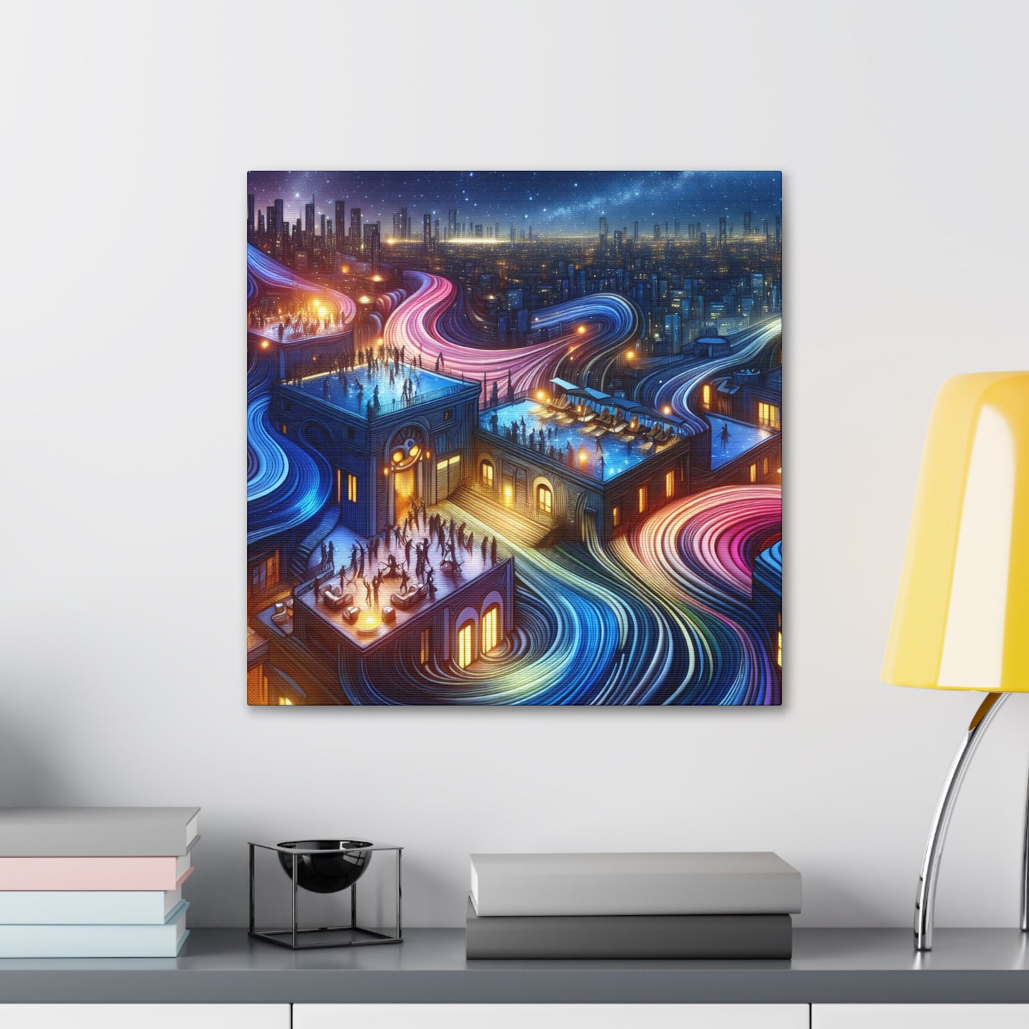 "Endless Midnight Soirée" - Canvas