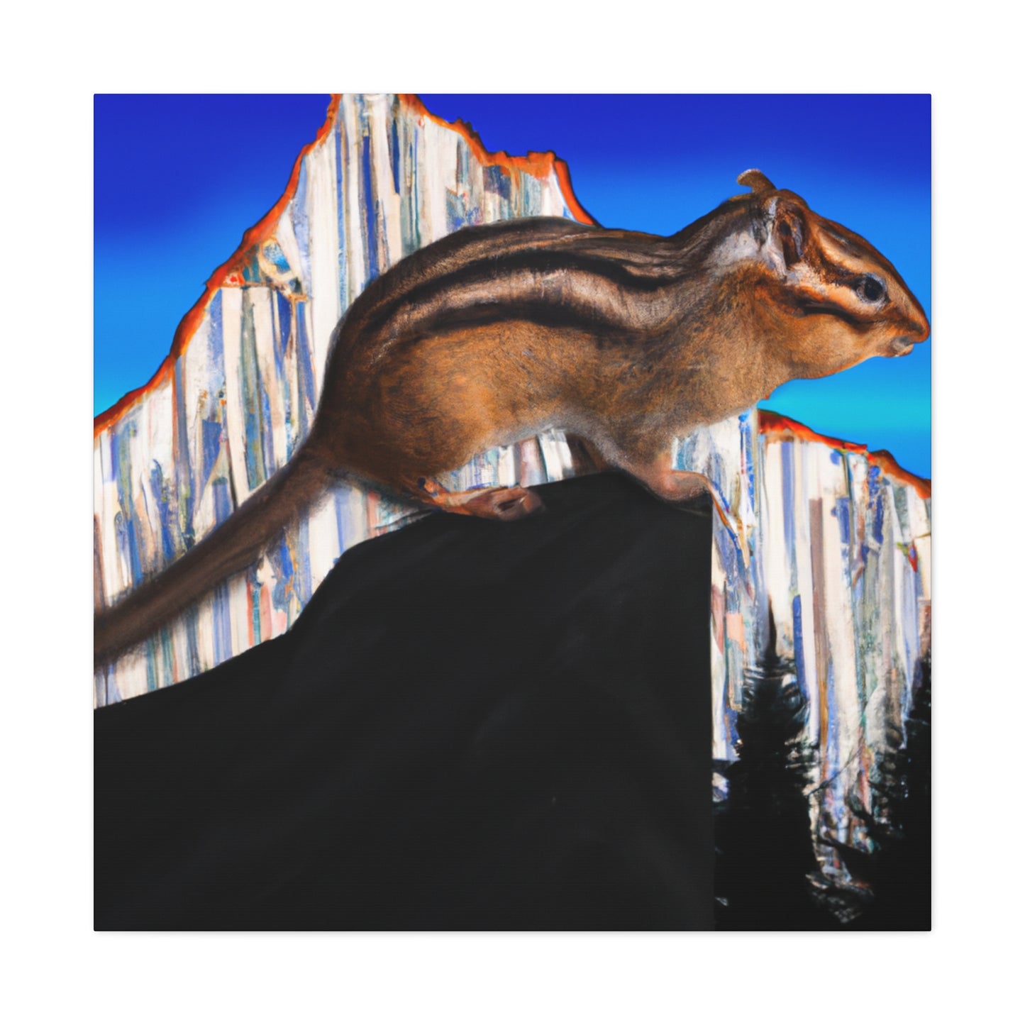 Chipmunk Conceptualization - Canvas