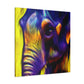 "Indian Elephant Majesty" - Canvas