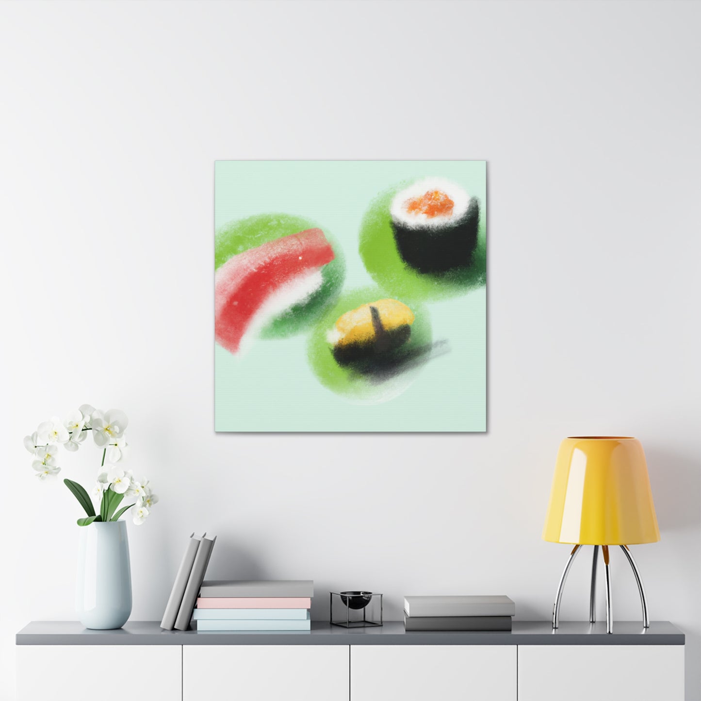 Sushi by the Sea - Canvas