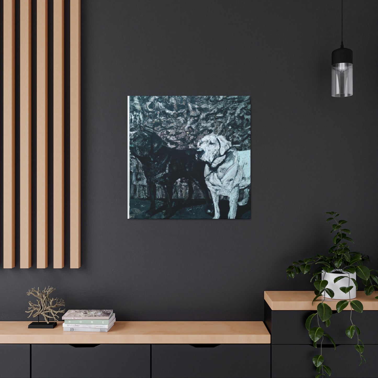 "A Labrador Retriever" - Canvas