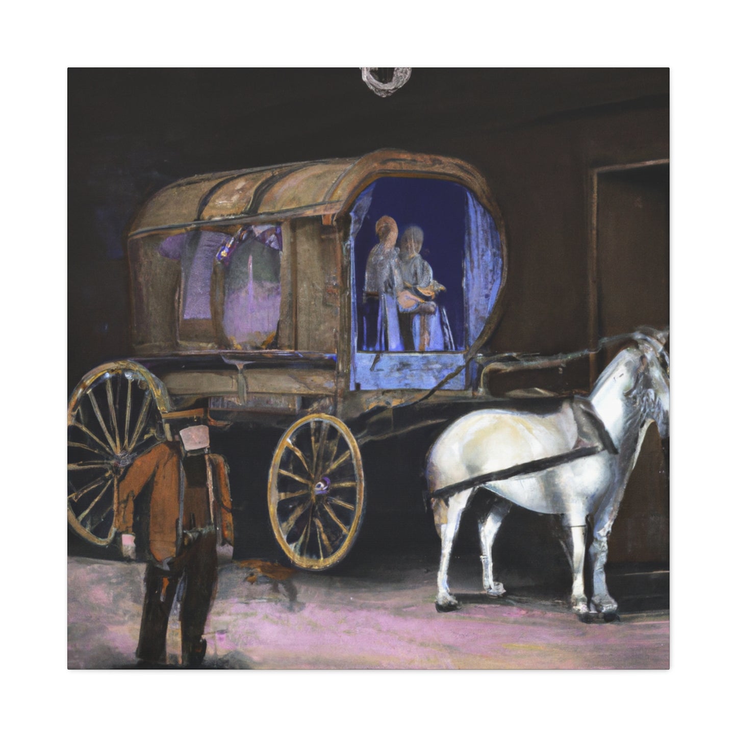 "Wagon of Splendor" - Canvas