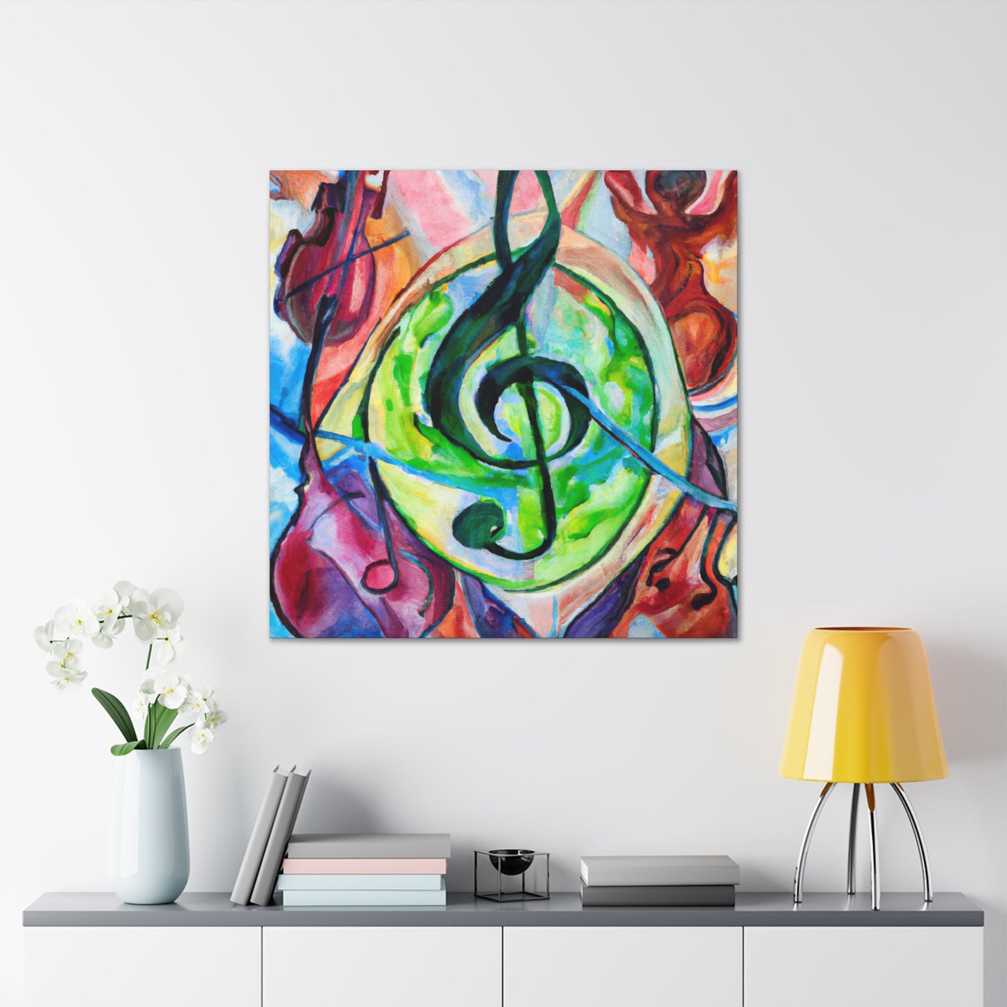 "A Melody of Colors" - Canvas