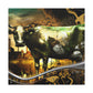 Milking the Dream Cow - Canvas