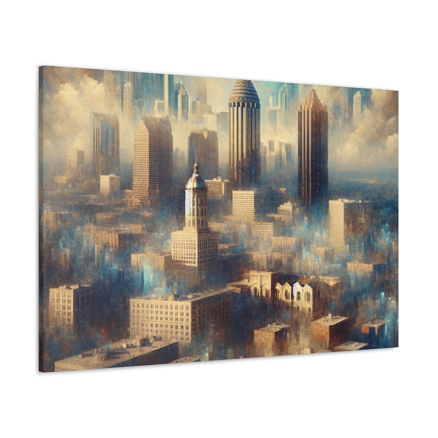 "Southern Splendor Unveiled" - Canvas