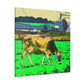 "Cow On The Farm" - Canvas