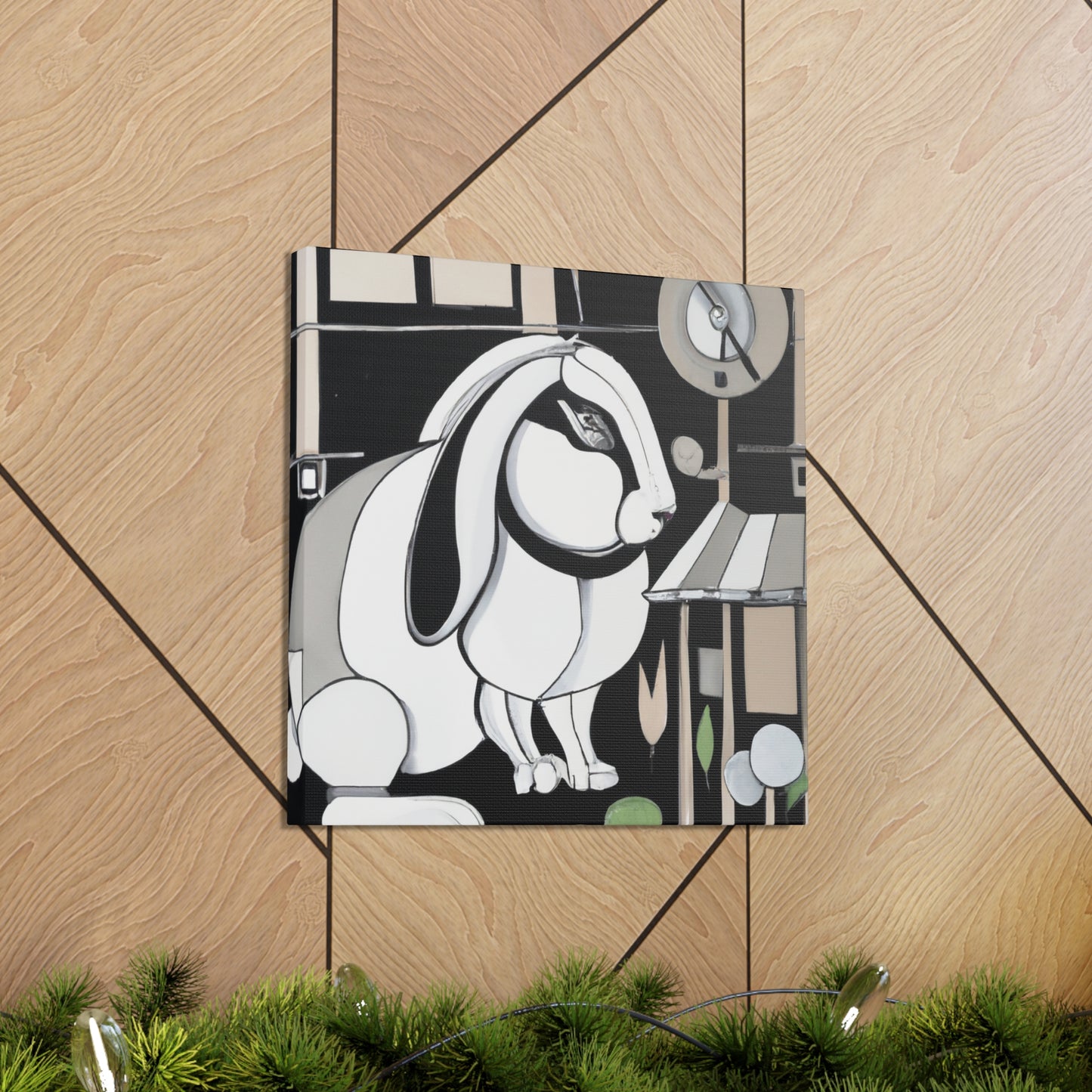 Rabbit in Retrospect - Canvas