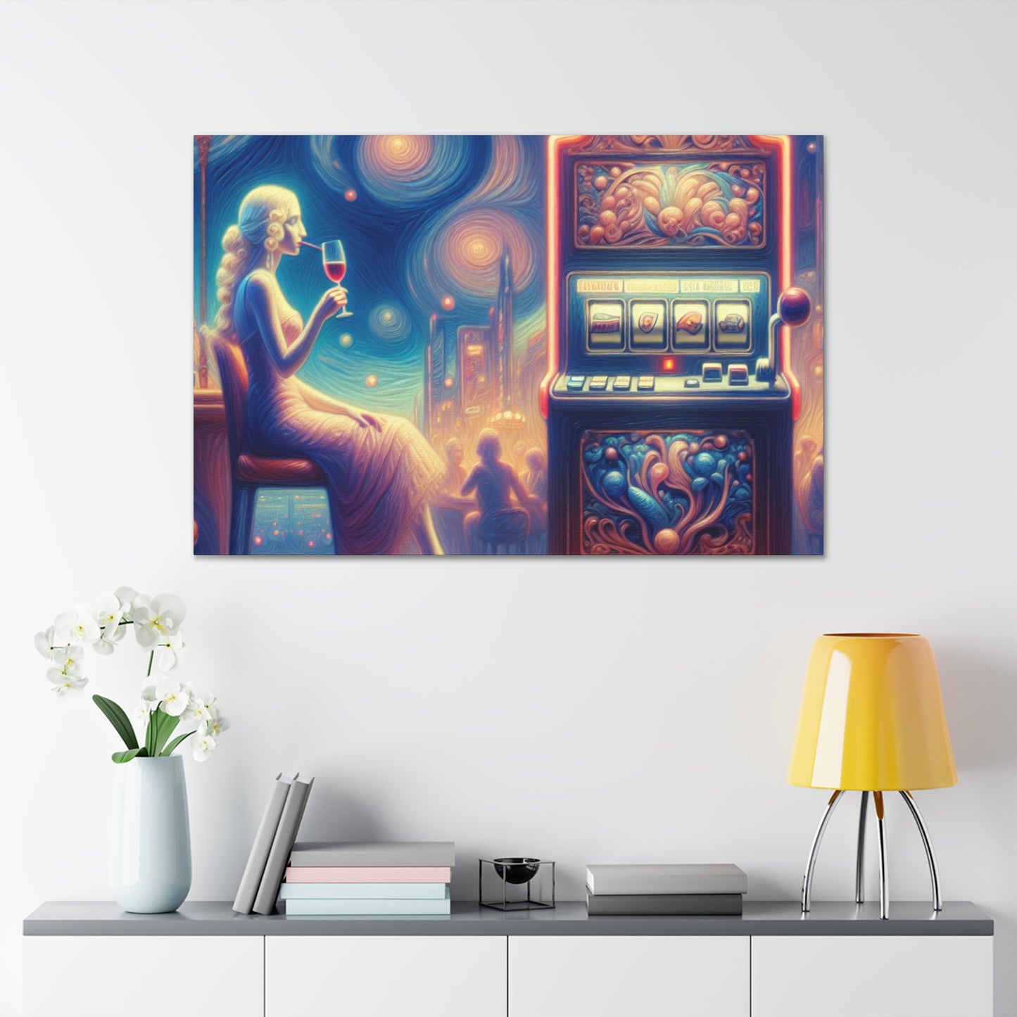 Ethereal Mechanized Fortune - Canvas