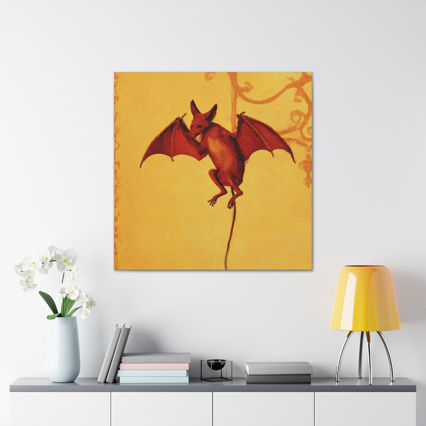 "Indian Flying Fox Glory" - Canvas