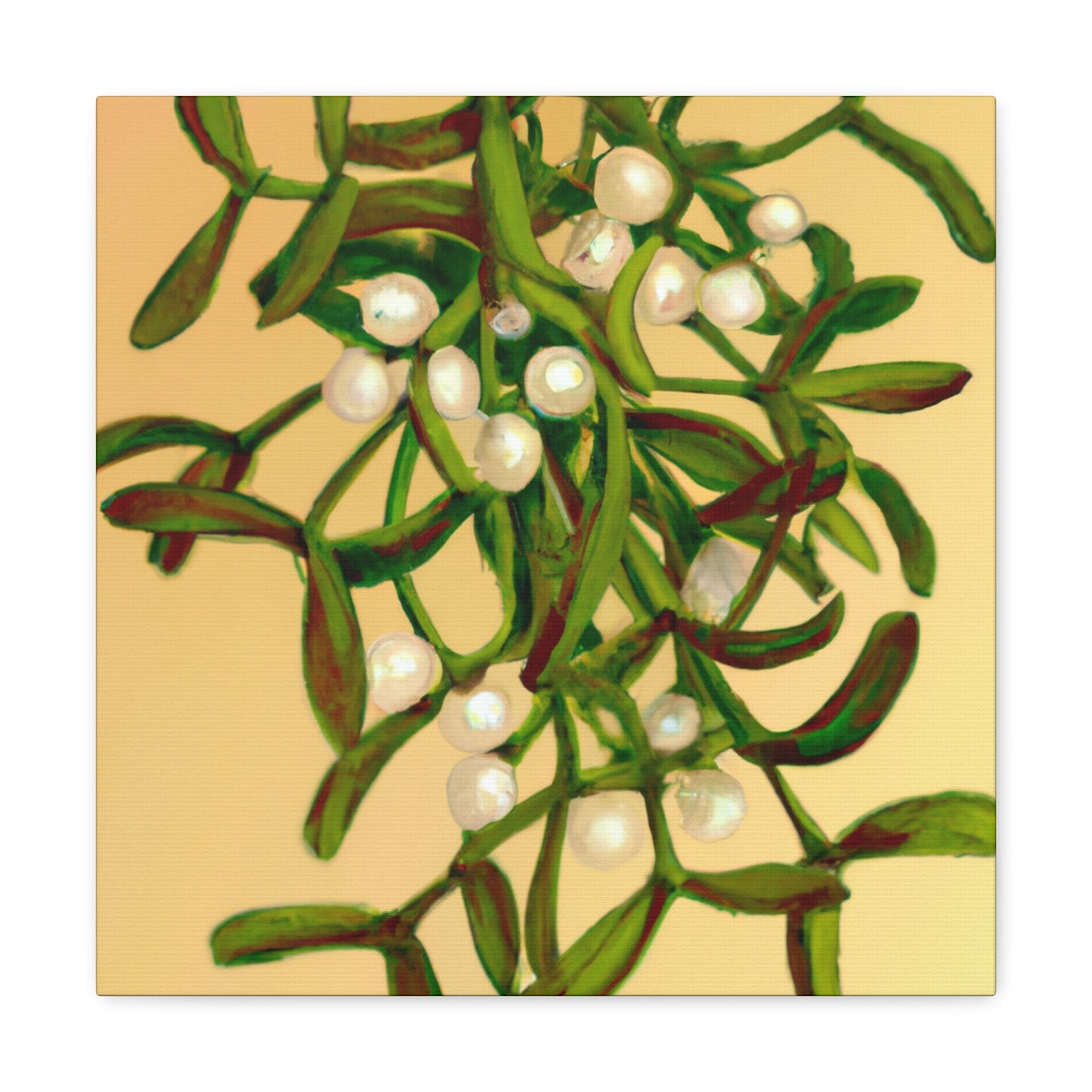 Mistletoe Magic Moment - Canvas