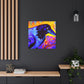 "Crow in Technicolor Dream" - Canvas