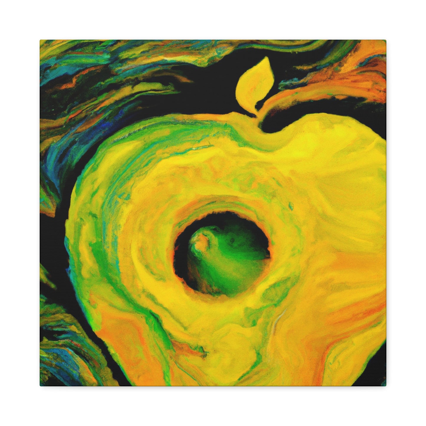 "Lemon Landscape Lushness" - Canvas