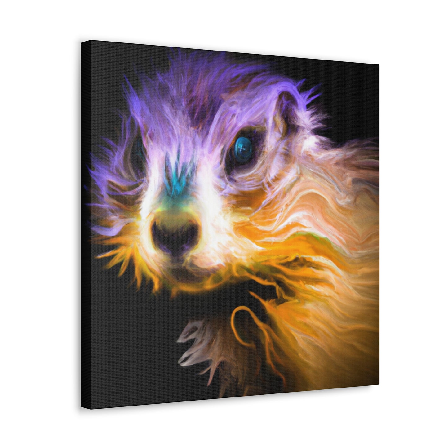 "Prairie Dog Sunset Glow" - Canvas