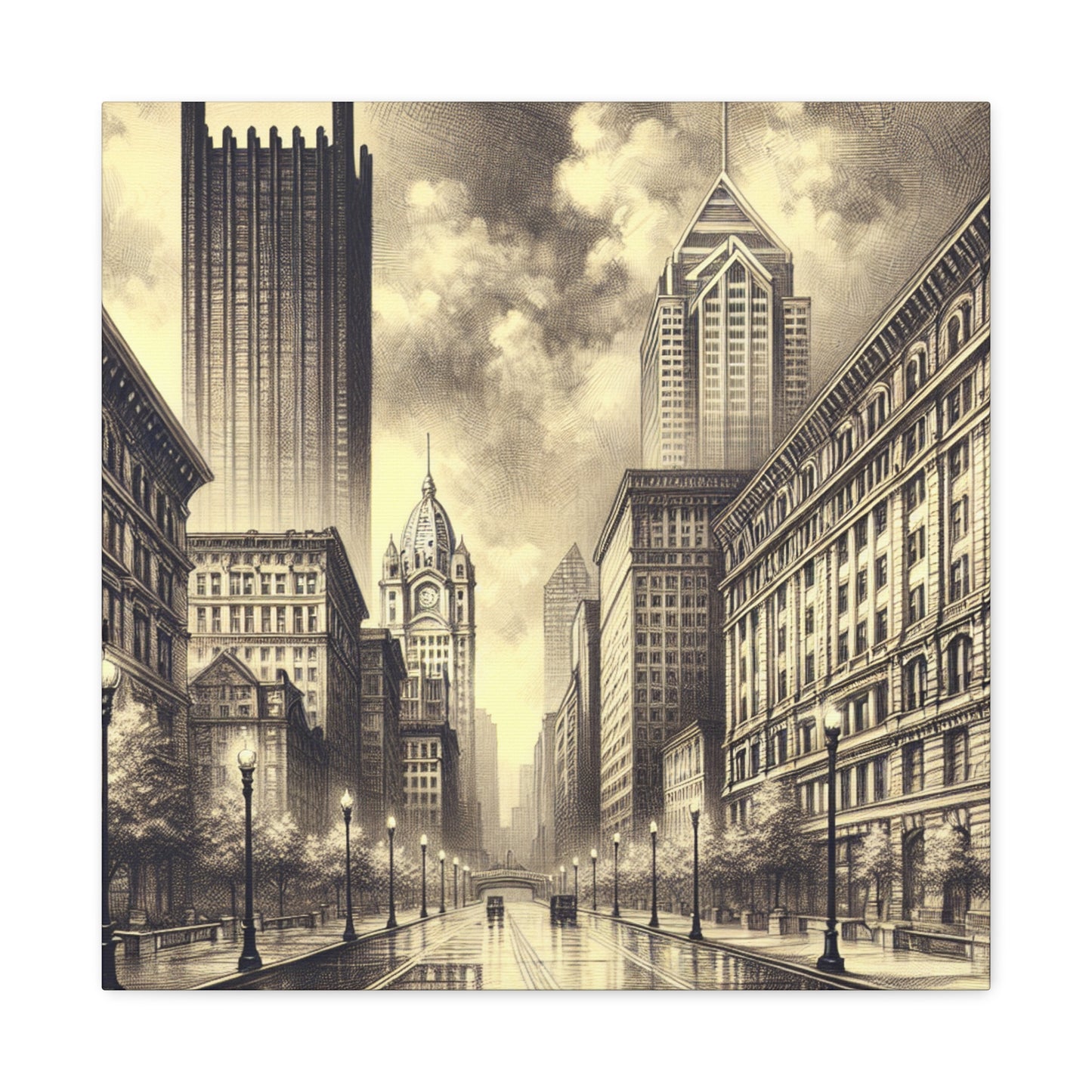 Steel City Symphony - Canvas