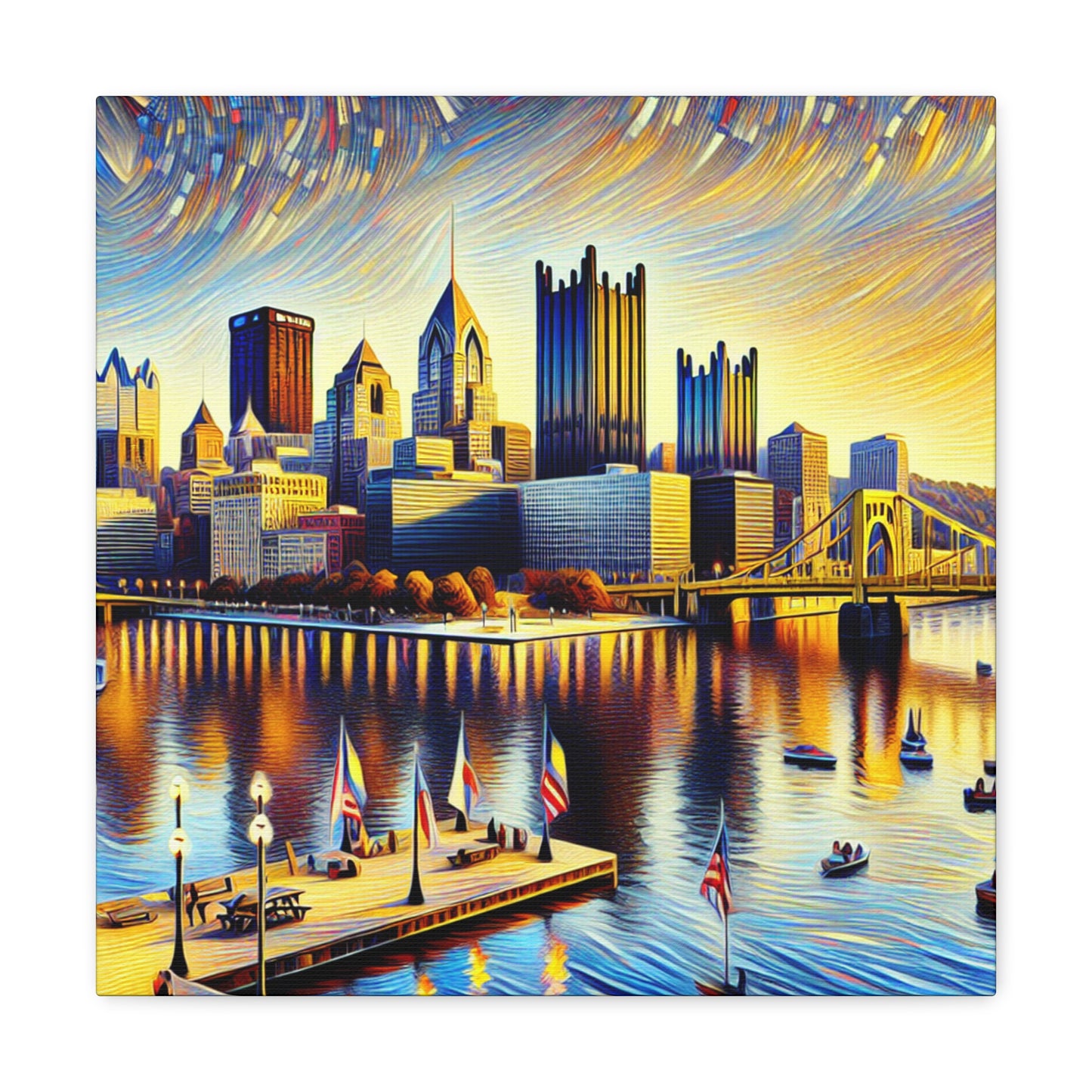 Steel City Symphony - Canvas