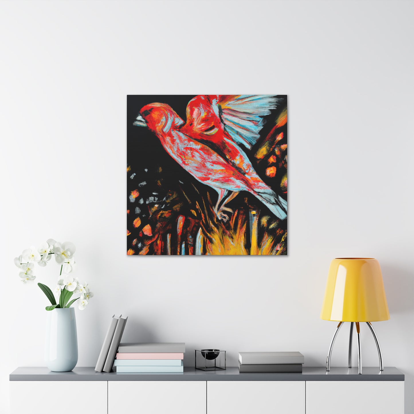 House Finch Splendor - Canvas