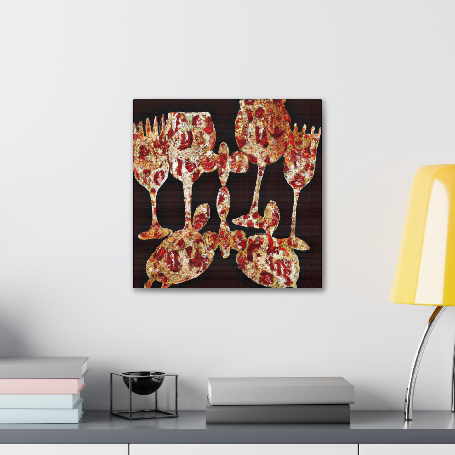 Feast on a Table - Canvas