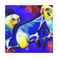 Budgies in Dreamland - Canvas