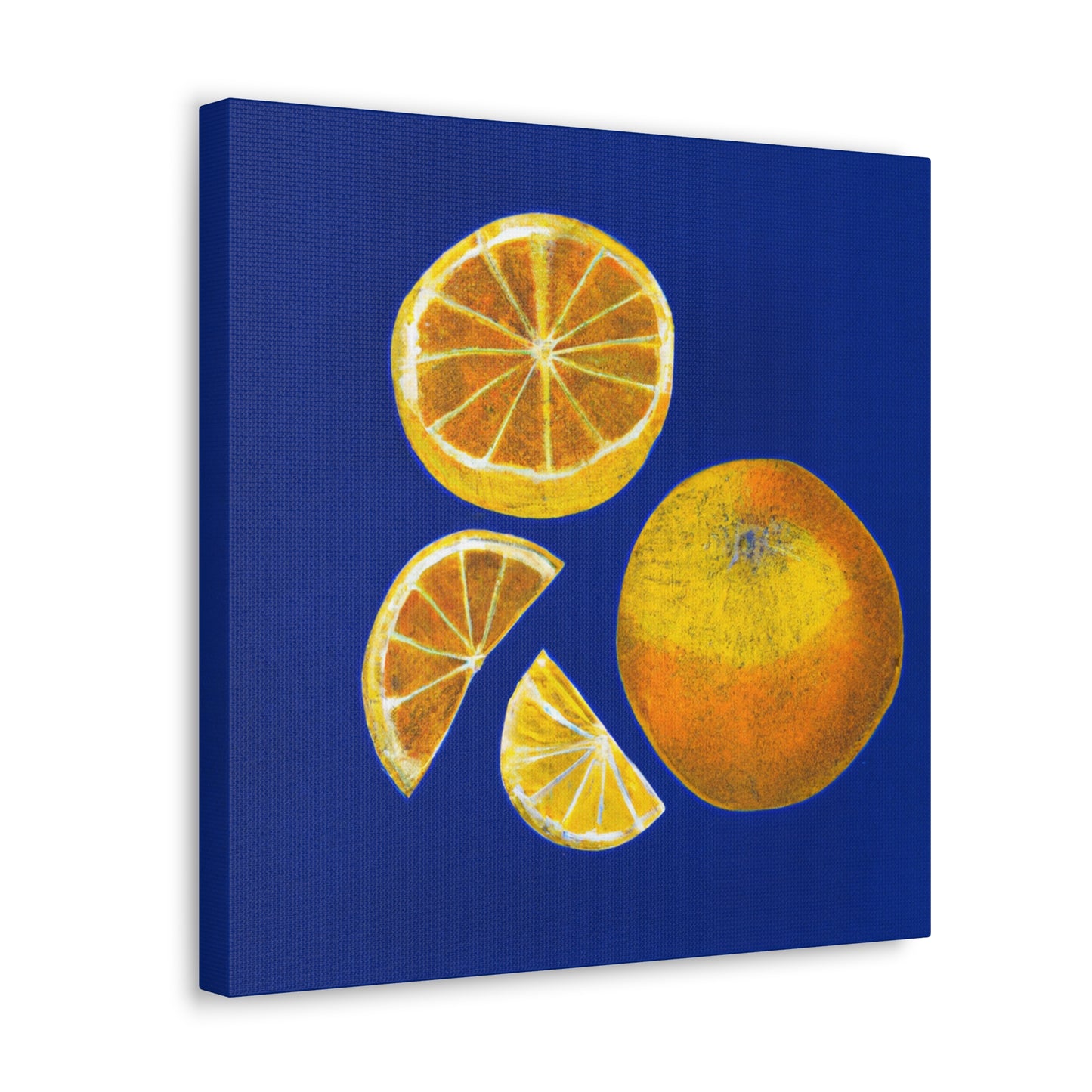 Orange Blaze of Glory - Canvas