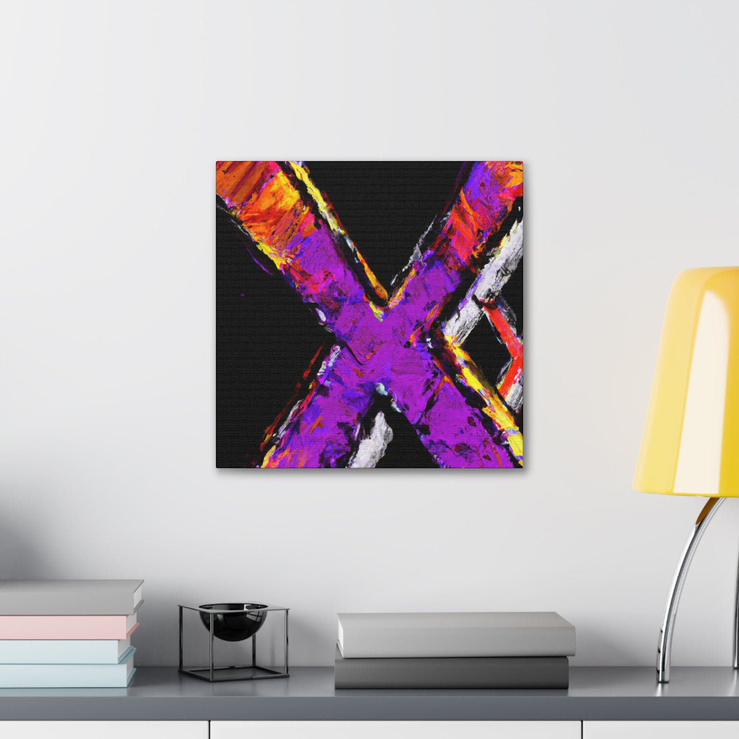 "X Awaits Dreamers" - Canvas