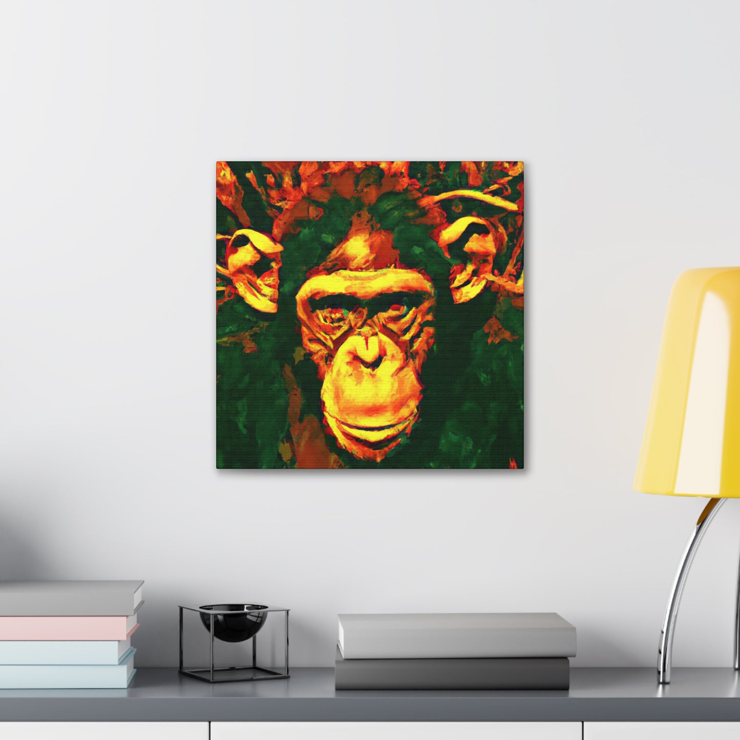 Chimps in the Sky - Canvas