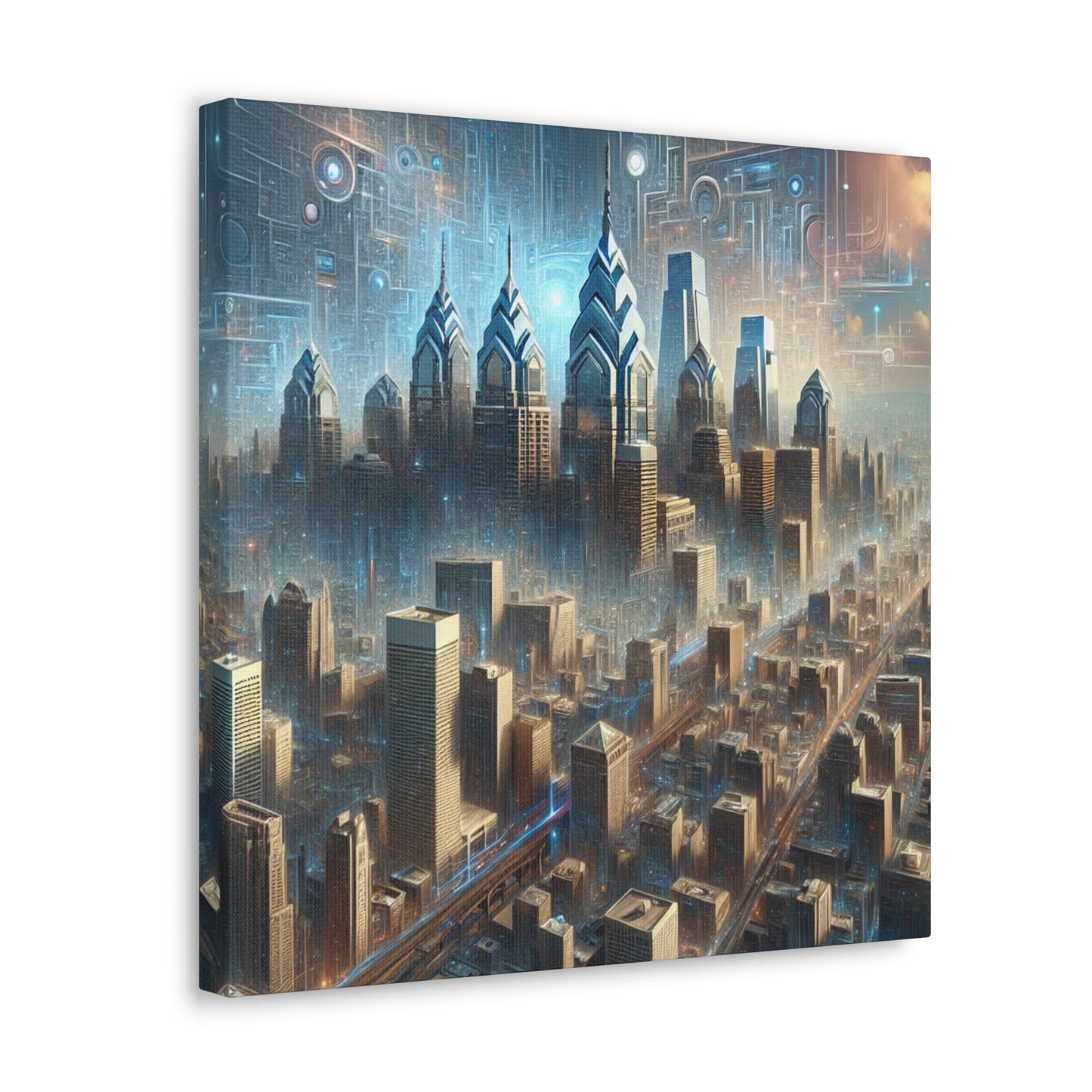 "City of Steel Dreams" - Canvas