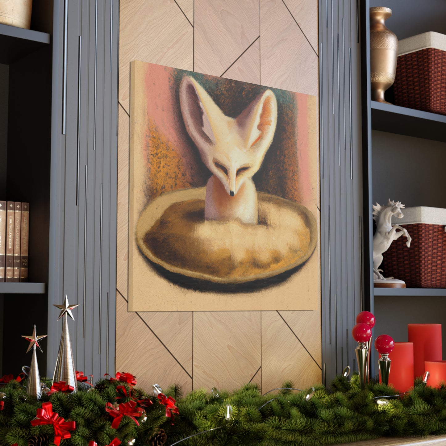 Fennec Fox Dreamscape - Canvas