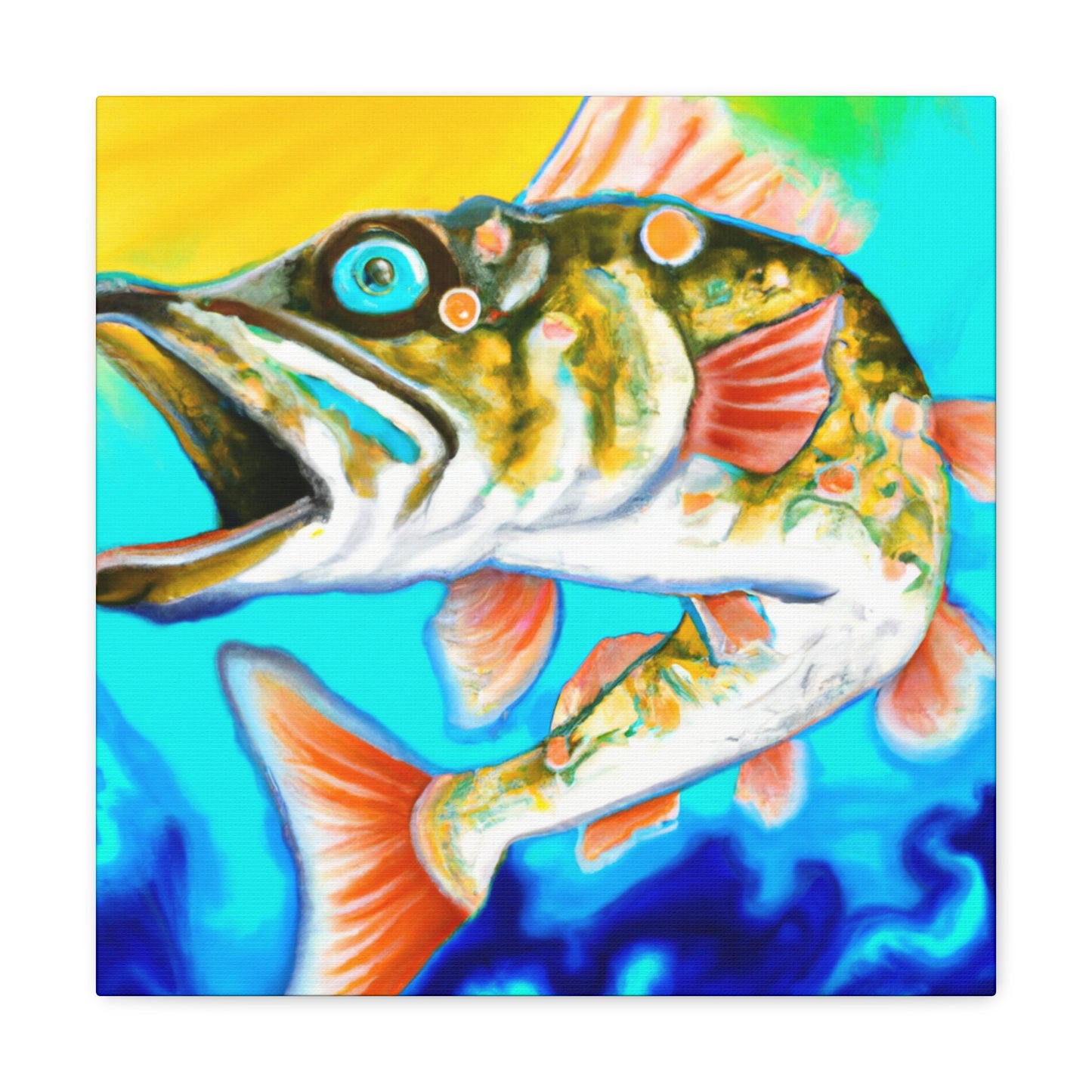 Walleye Grandeur Mirage - Canvas