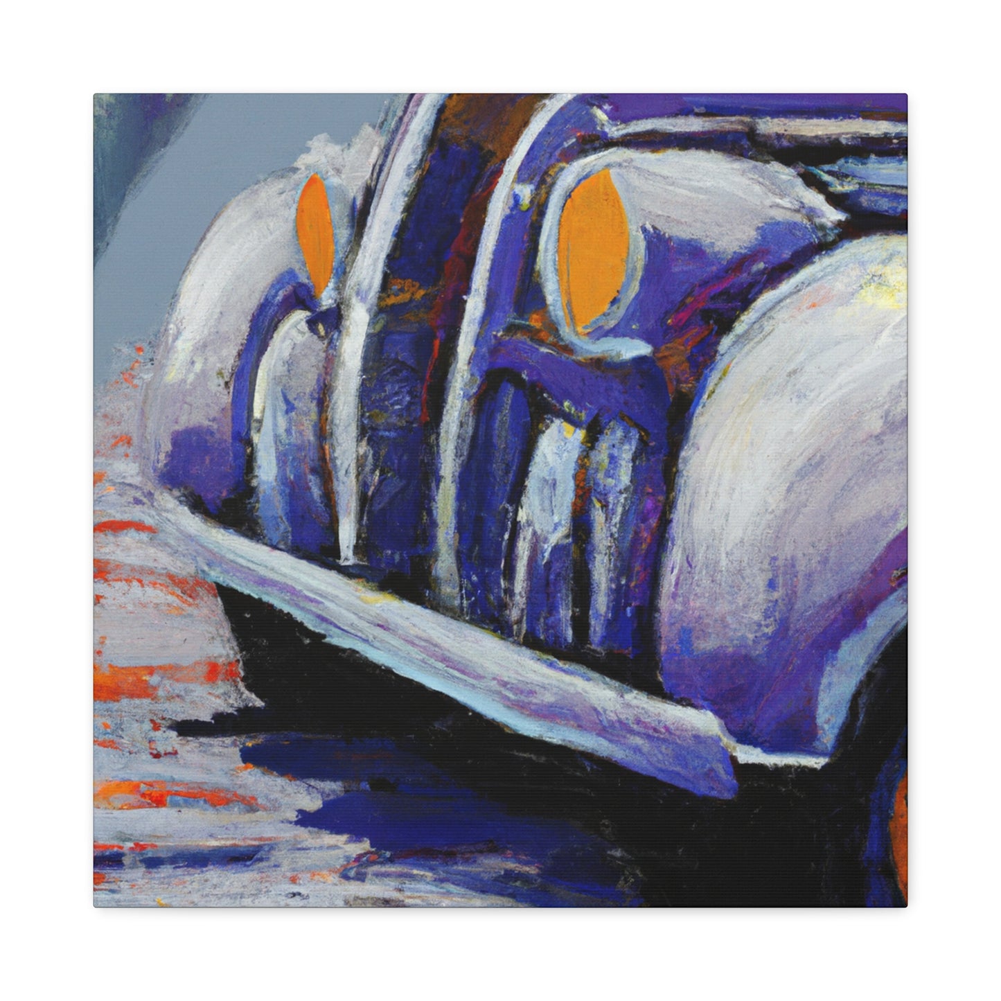 Classical Automobile Swirl - Canvas