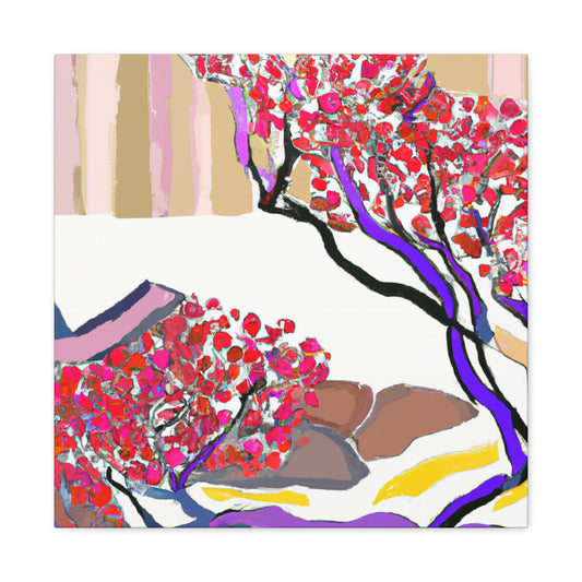 Cherry Blossom Reflection - Canvas