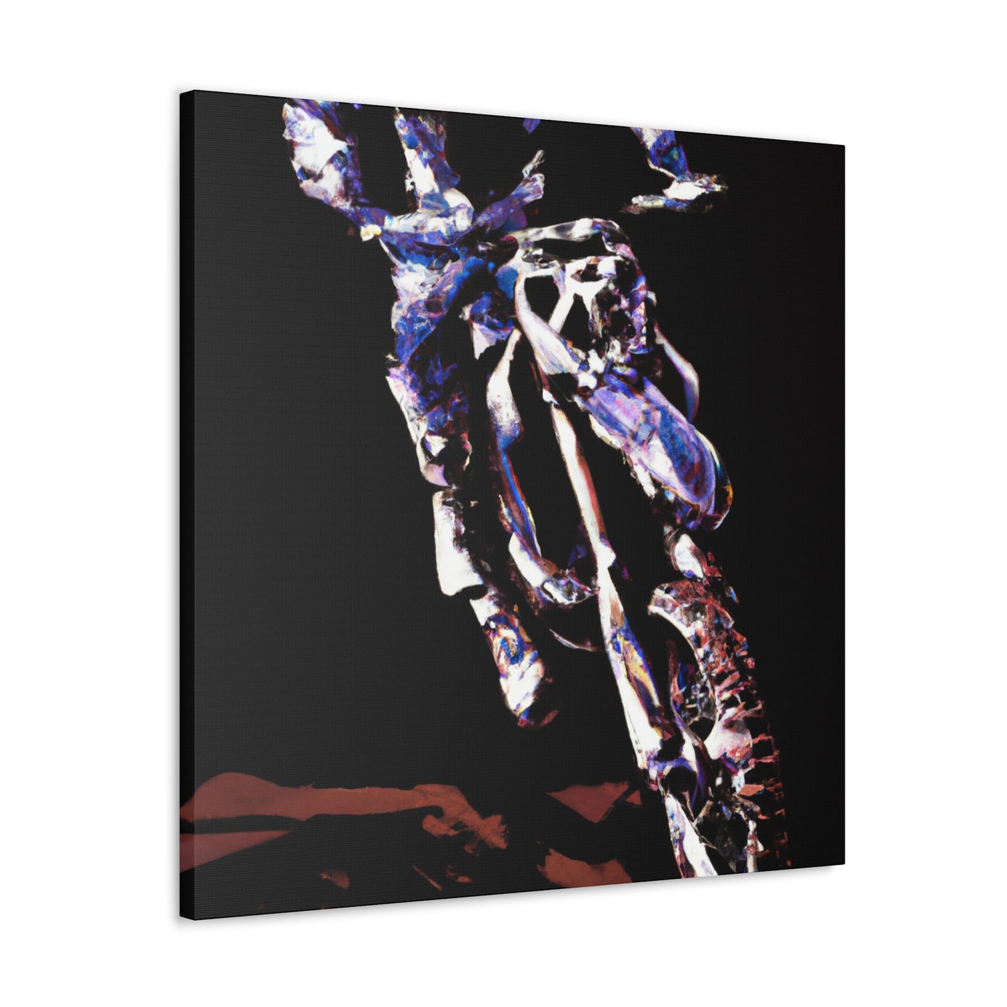 Motocross in Motion - Canvas