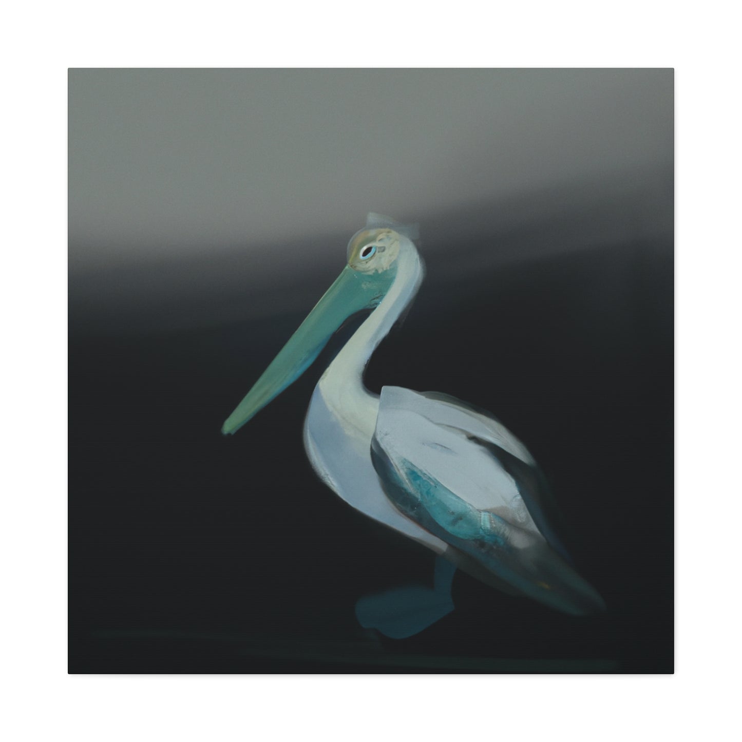 Pelican in Expressionism - Canvas