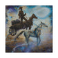 "Ride on the Stagecoach" - Canvas