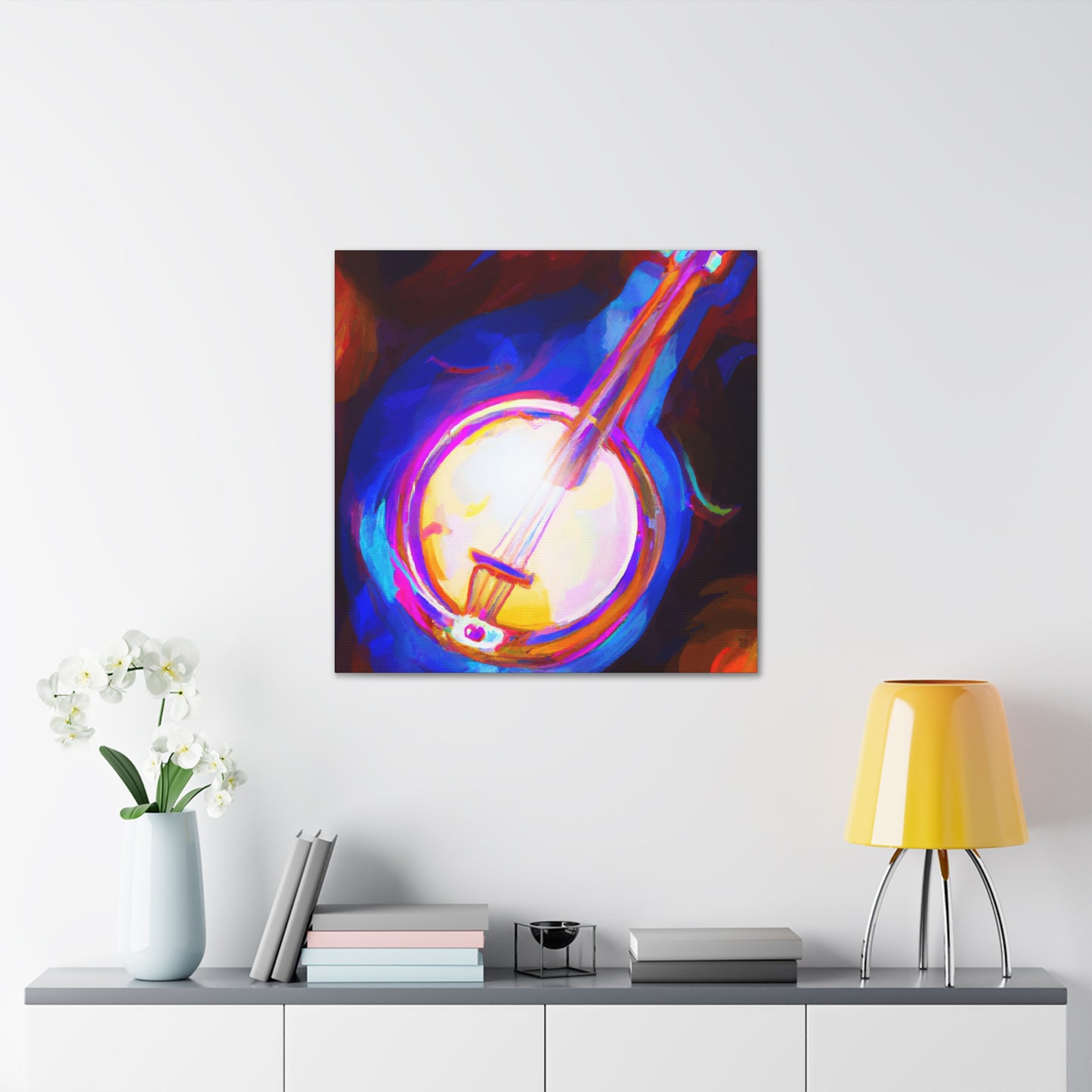 Banjo Echoes Harmony - Canvas