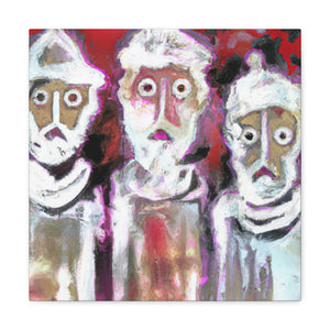 "The Three Magi Visit" - Canvas